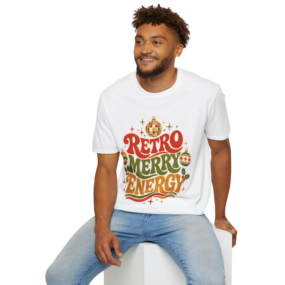 Retro Merry Energy T-Shirt