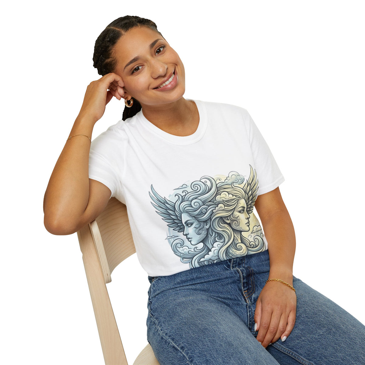 Gemini Zodiac Unisex Softstyle T-Shirt