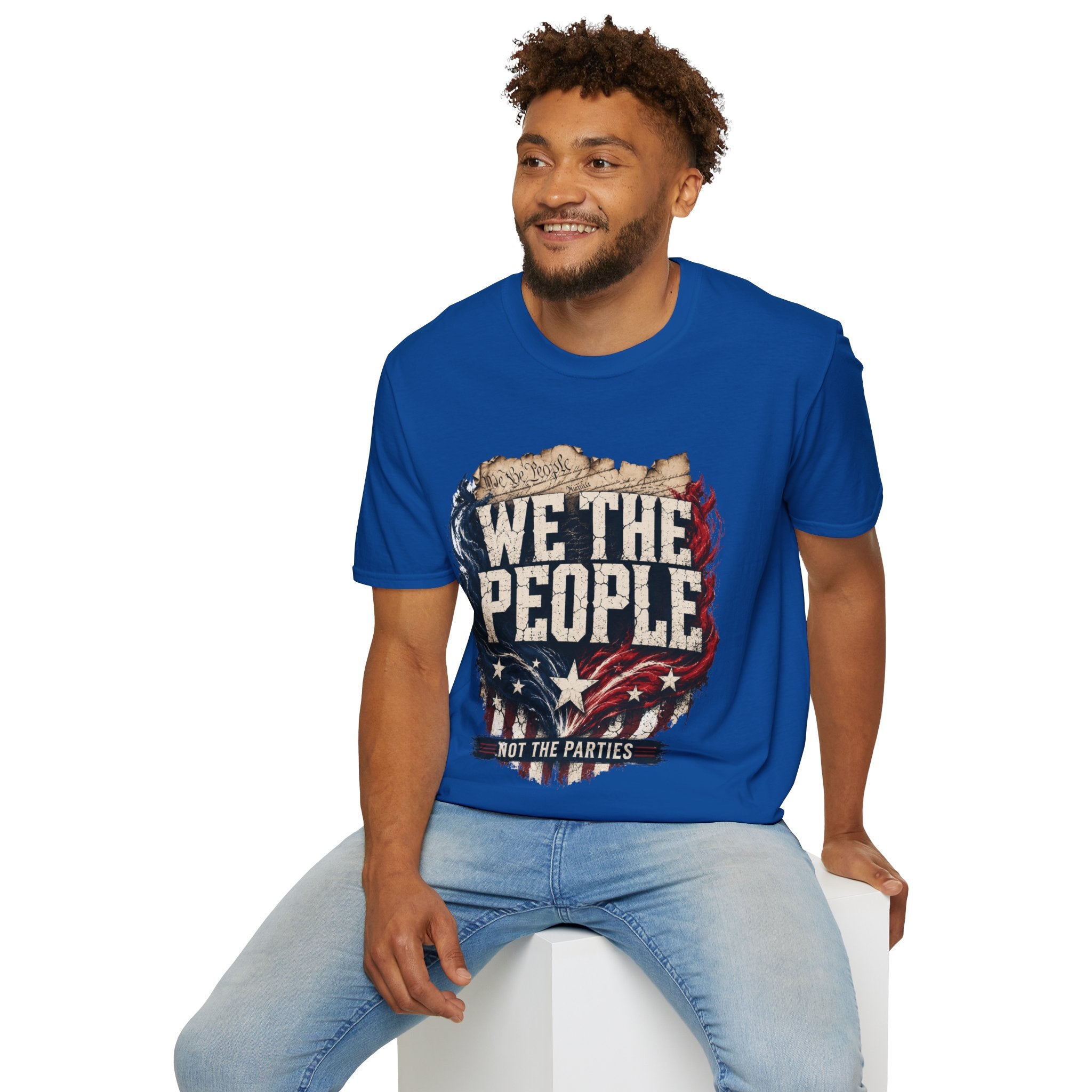 We The People T‑Shirt — Patriotic Americana Tee with ‘We The People’ Design