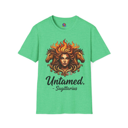 Sagittarius 'Untamed' Zodiac T-Shirt — Fiery Archer Astrology Tee
