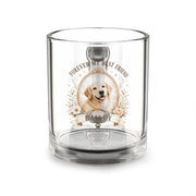 Glass Mug, 10oz Milo Bailey Dog Dad Mom Glass Mug, 10oz
