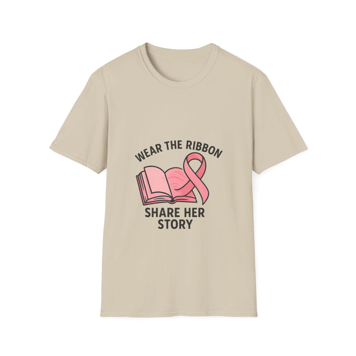 Breast Cancer Awareness T-Shirt — "Wear The Ribbon, Share Her Story" - Trending Now - October 2026
