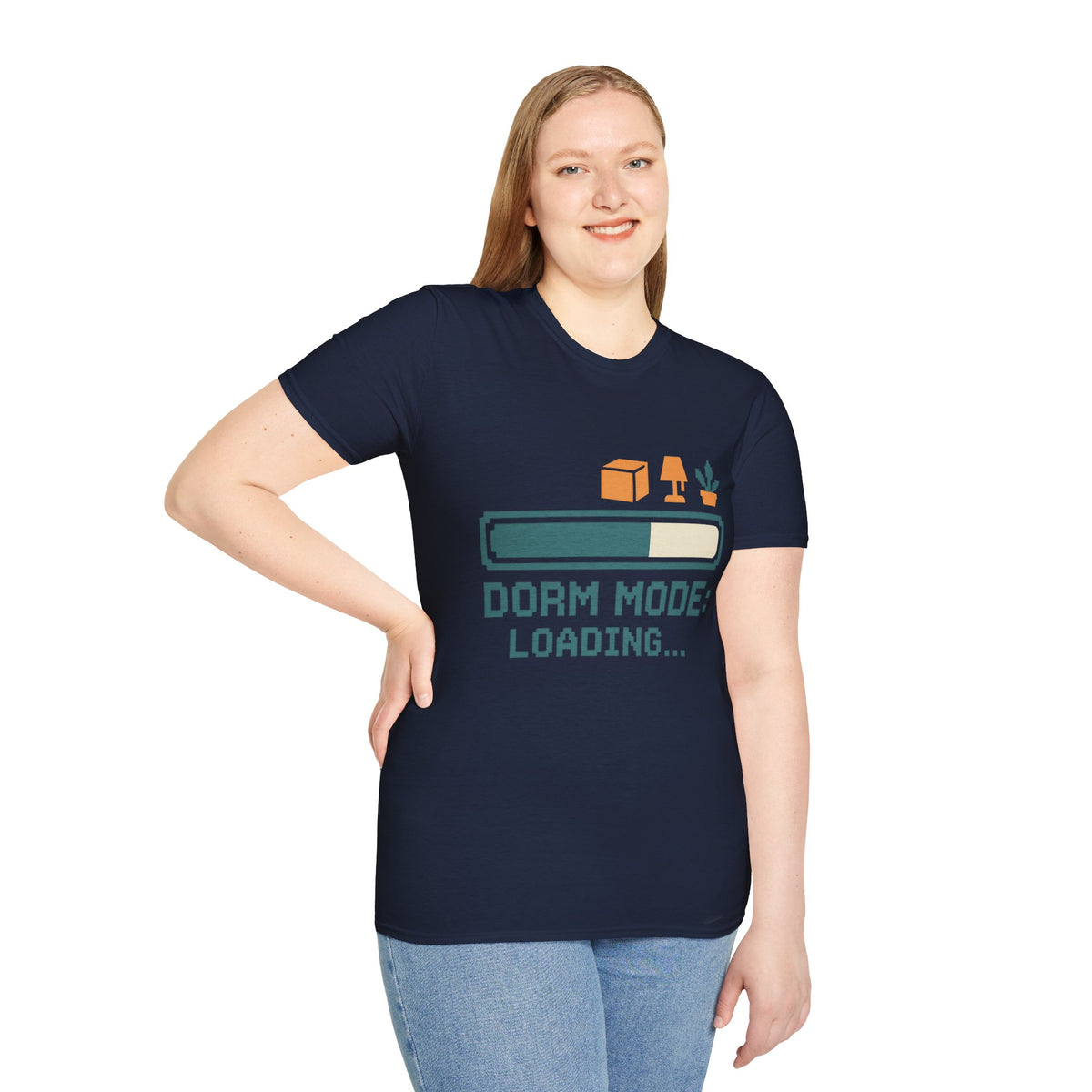 Dorm Mode Loading T‑Shirt — Funny Moving/College Moving Tee - Trending Now - August 2026