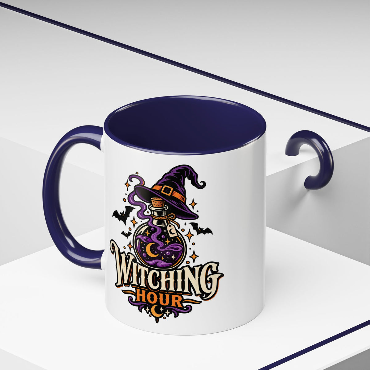 Witching Hour Coffee Mug — Halloween Witch Potion Accent Mug (11/15oz)