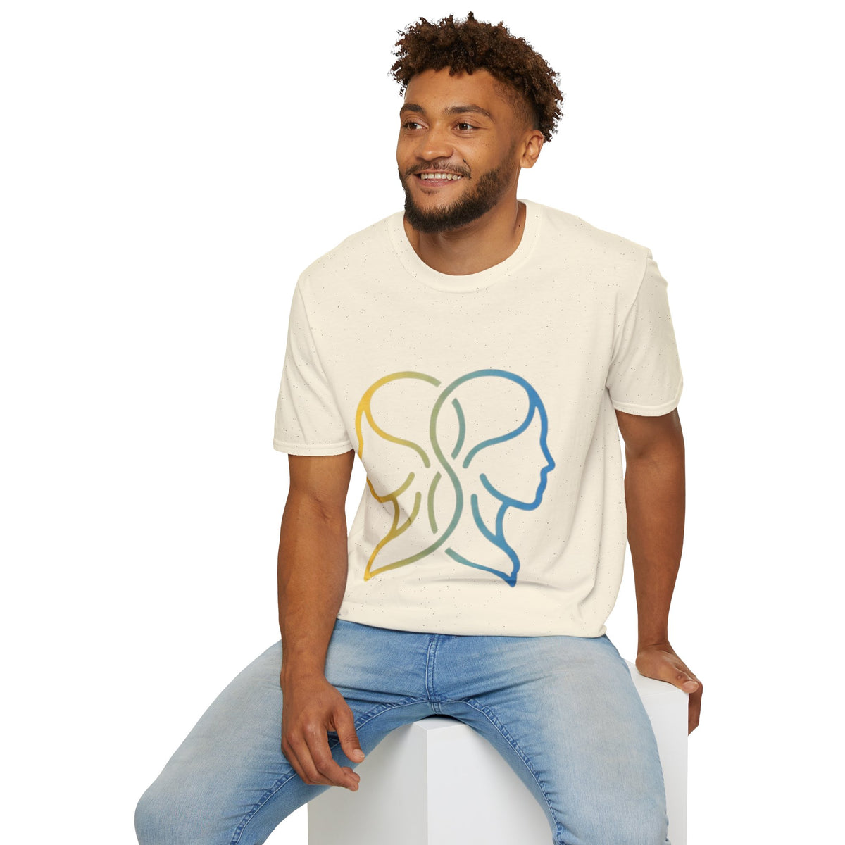 Gemini Zodiac Unisex Softstyle T-Shirt