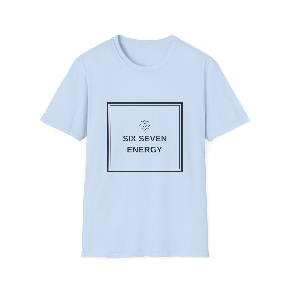 Six Seven Energy T-Shirt — Minimalist Square Logo Tee - Trending Now - August 2026
