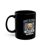 Milo Bailey Dog Dad Mom Best in Show Dog Photo Mug — Personalized "Milo" Pet Portrait Coffee Cup