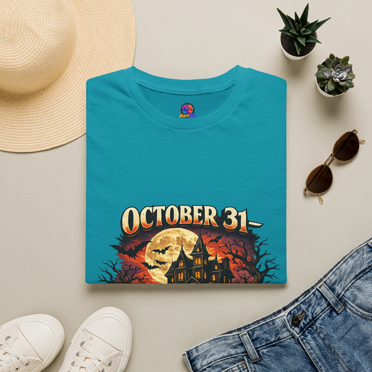 Halloween October 21 Unisex Softstyle T-Shirt