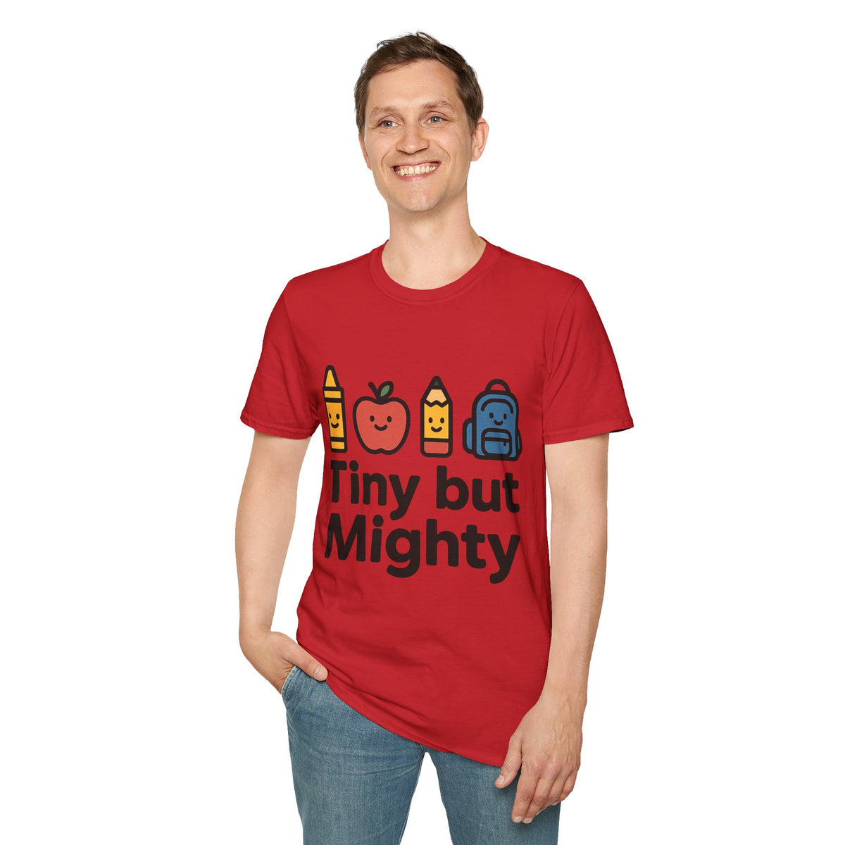 Cute School Supplies Graphic T‑Shirt — Pencil Apple Crayon Backpack Design - Trending Now - August 2026