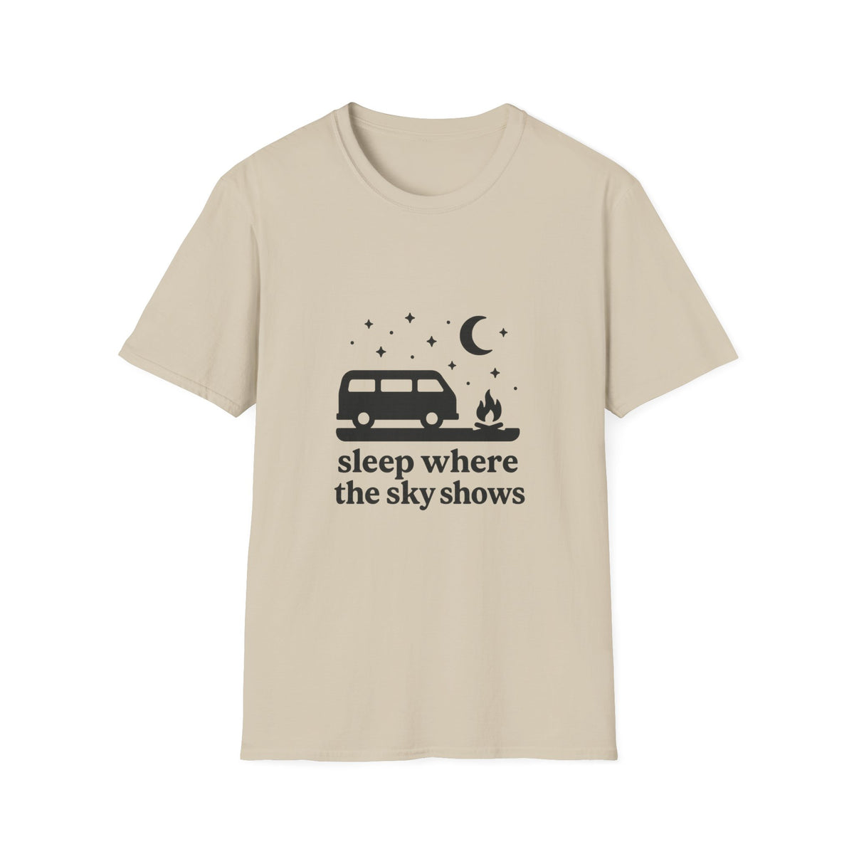 Retro Camper Night Sky T-Shirt - Trending Now - August 2026