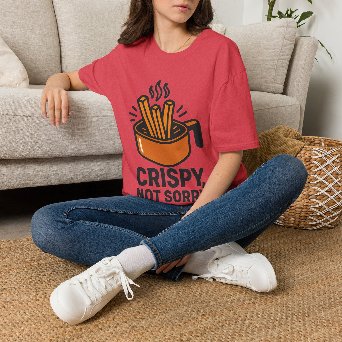 Fries Before Guys T‑Shirt — Funny Retro Snack Lover Graphic Tee - Trending Now - August 2026