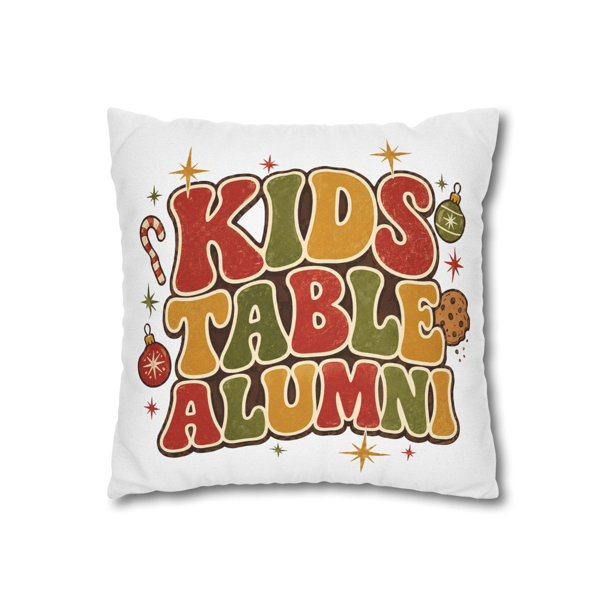 Christmas Kids Table Alumni Holiday Pillowcase