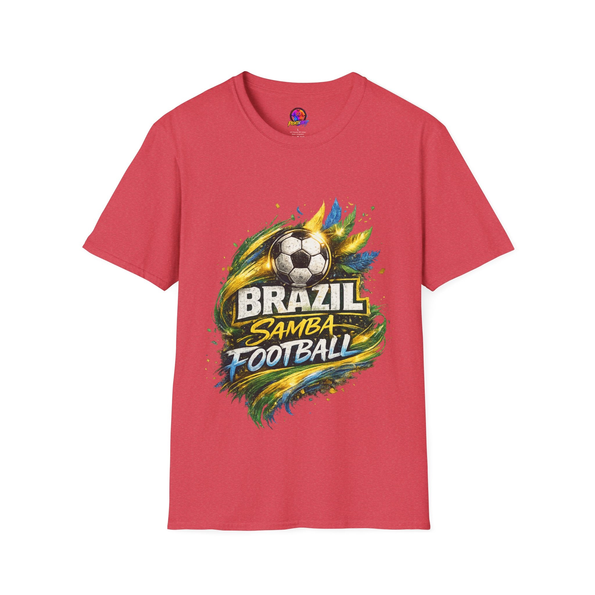 Brazil Samba Football T‑Shirt