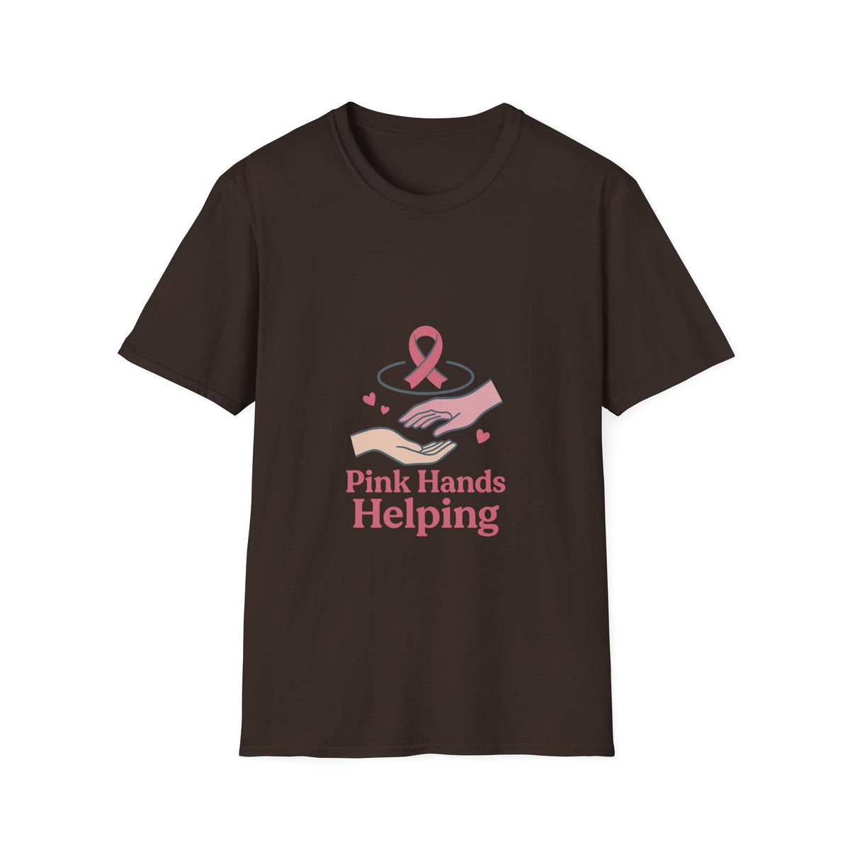 Breast Cancer Support T-Shirt — Pink Hands Helping Tee - Trending Now - October 2026