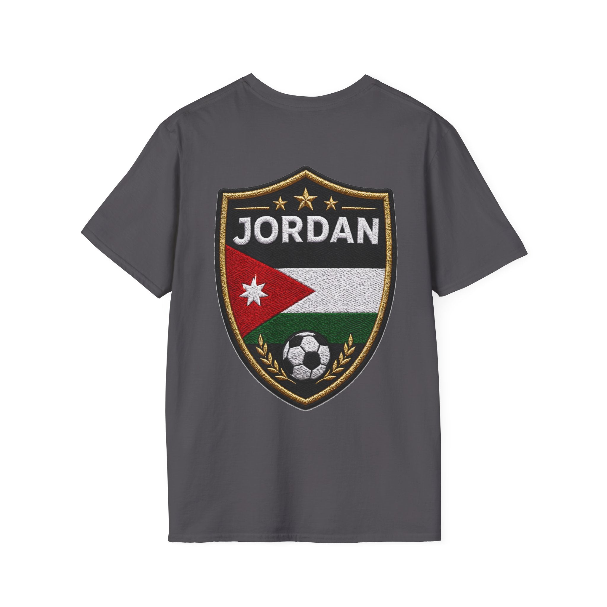 Jordan Soccer T‑Shirt — Desert Courage Flag Design