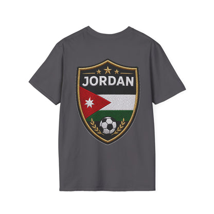 Jordan Soccer T‑Shirt — Desert Courage Flag Design
