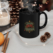 Choose Joy Christmas Mug — Festive Holiday Coffee Cup (Black, 11oz/15oz)