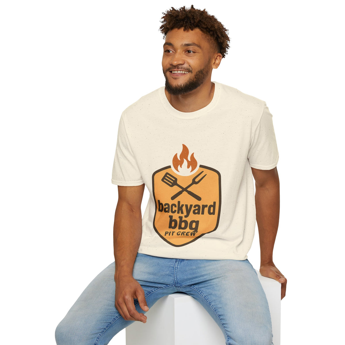 Backyard BBQ T-Shirt — Grilling Badge Tee - Trending Now - August 2026