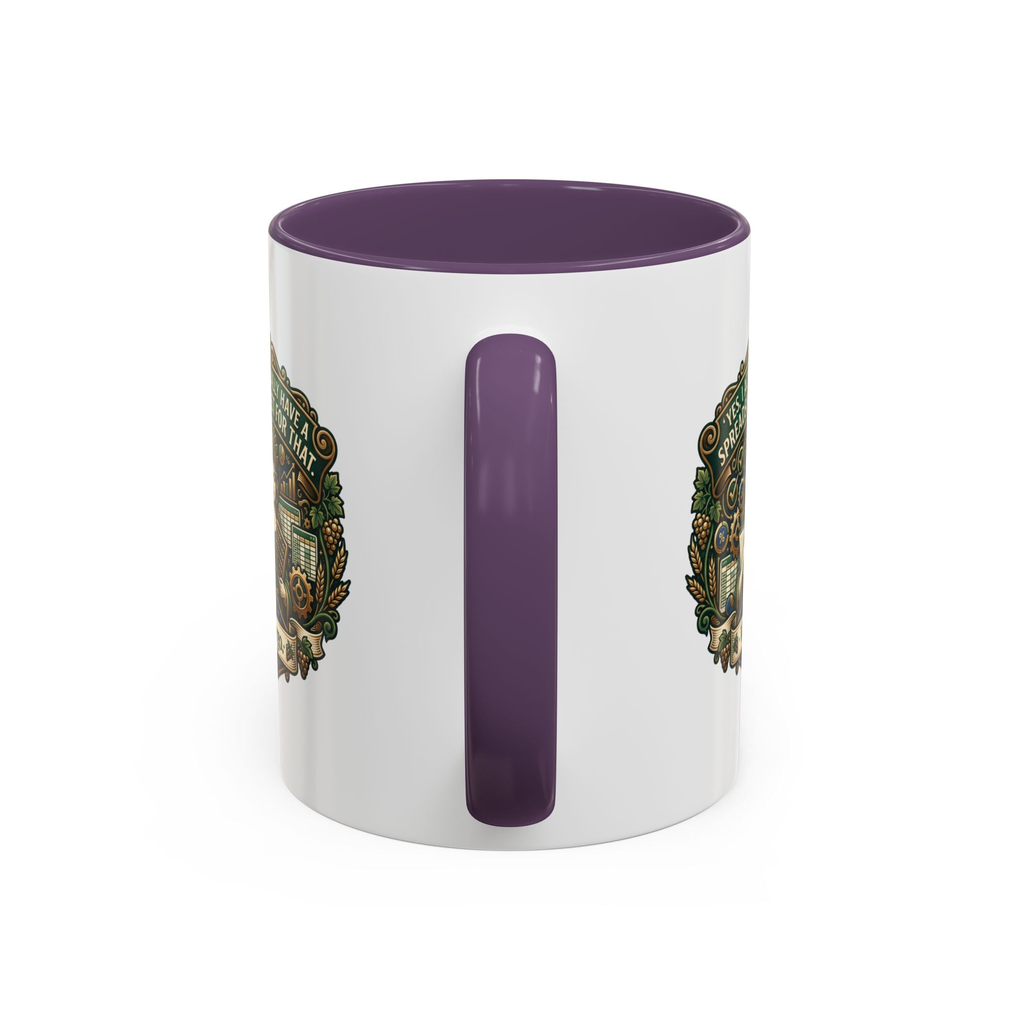 Virgo Coffee Mug - "Yes, I Actually Have a Spreadsheet for That" Accent Mug (11/15oz)