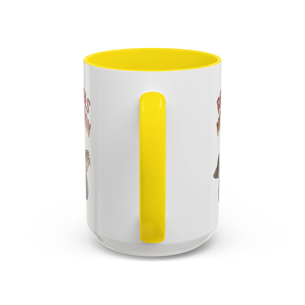 "Release Was Never An Option" Funny And Witty Accent Coffee Mug (11, 15oz)