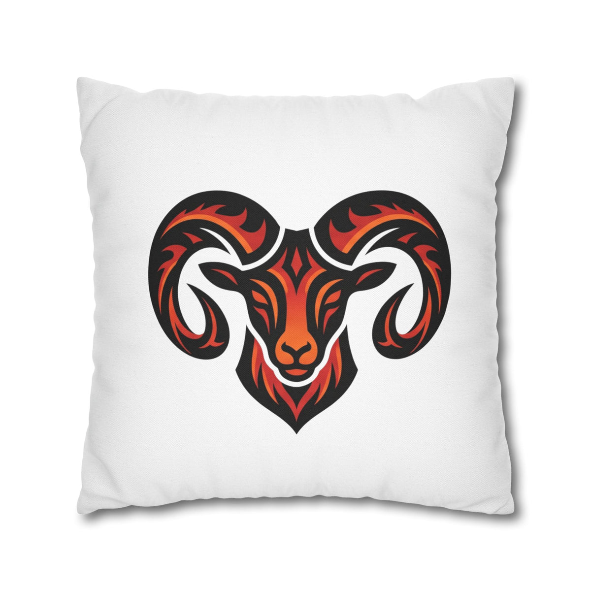 Aries Fiery Ram Head Pillowcase
