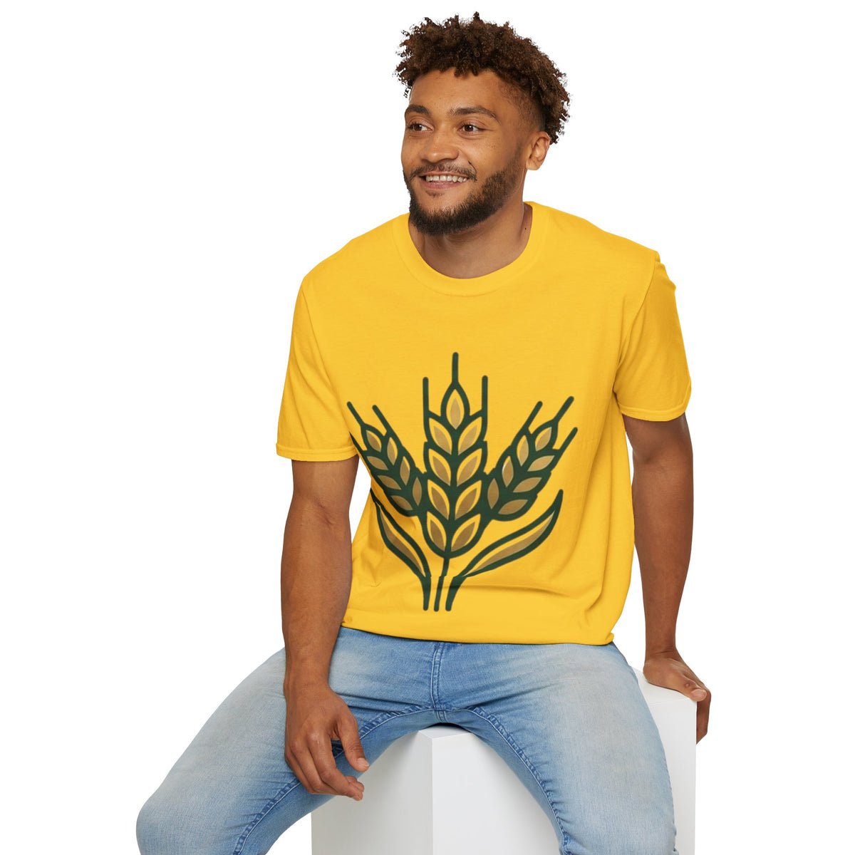 Thanksgiving T-shirt Wheat Field Graphic T-Shirt — Rustic Harvest Farmwear