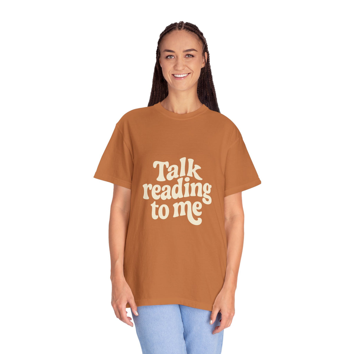 Talk Reading To Me T-Shirt — Vintage Book Lover Tee - Trending Now - October 2026