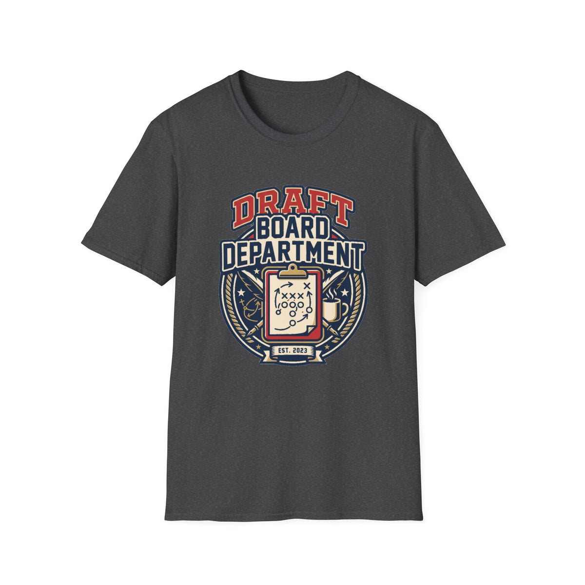 Draft Board Department Pocket Graphic T-Shirt — Vintage Skate/Streetwear Tee - Trending Now - August 2026