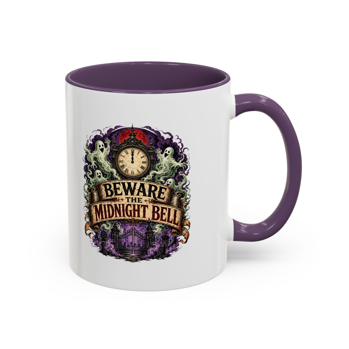 Halloween Beware Of Midnight Accent Coffee Mug