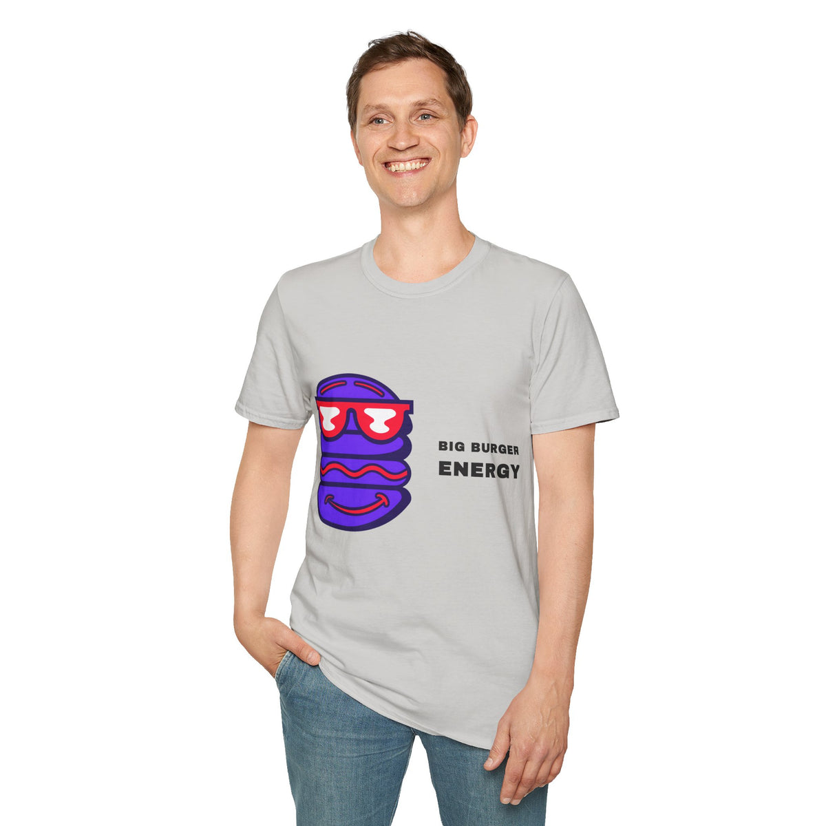 Big Bubbly Energy T-Shirt — Fun Sunglasses Emoji Graphic Tee - Trending Now - September 2026