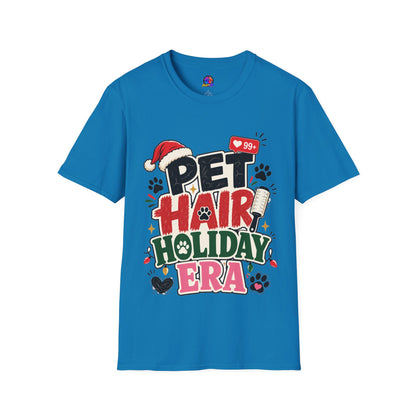 Pet Hair Holiday Tee — Funny Christmas Shirt for Pet Lovers
