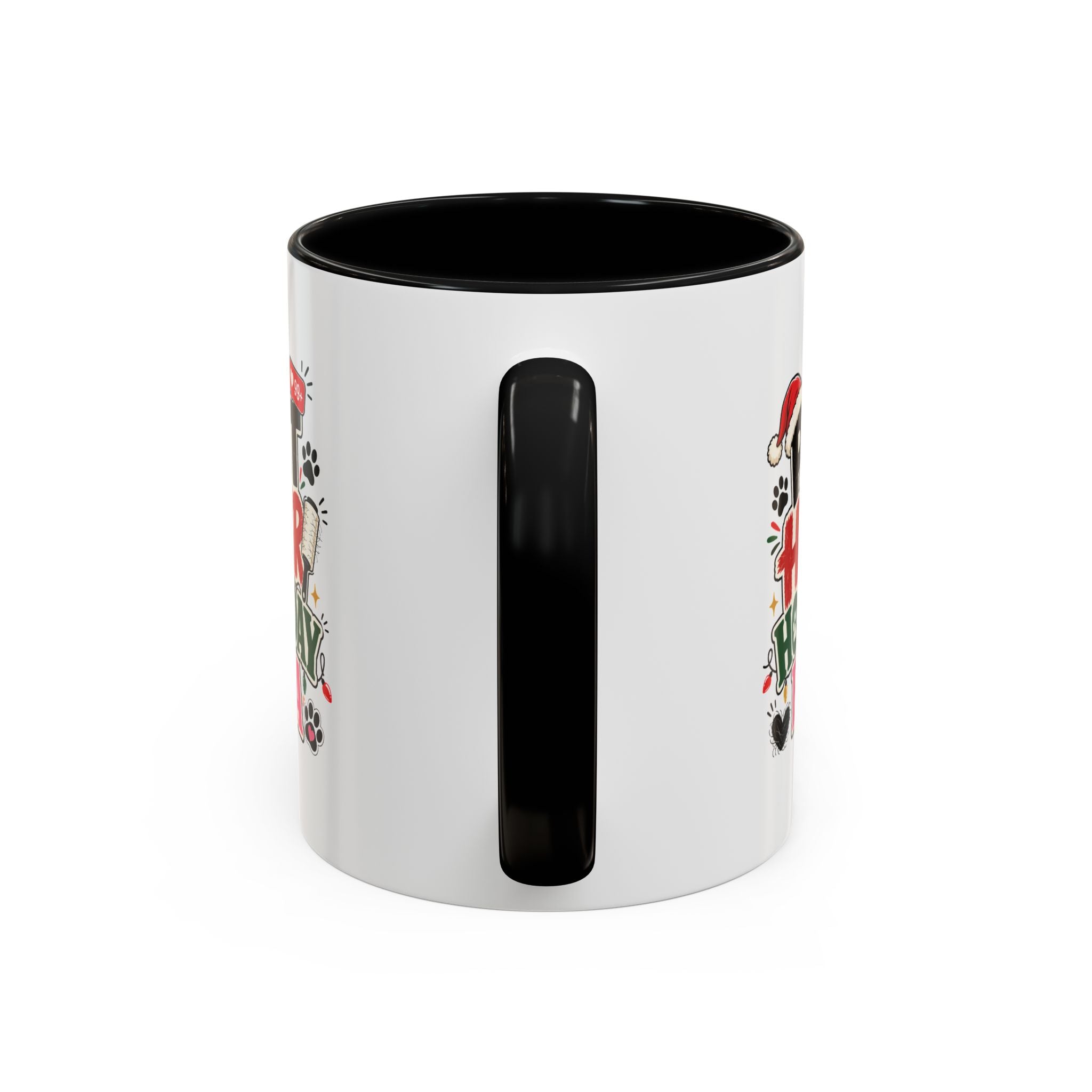 Modern Day Christmas Pet Hair Holiday Era Coffee Mug