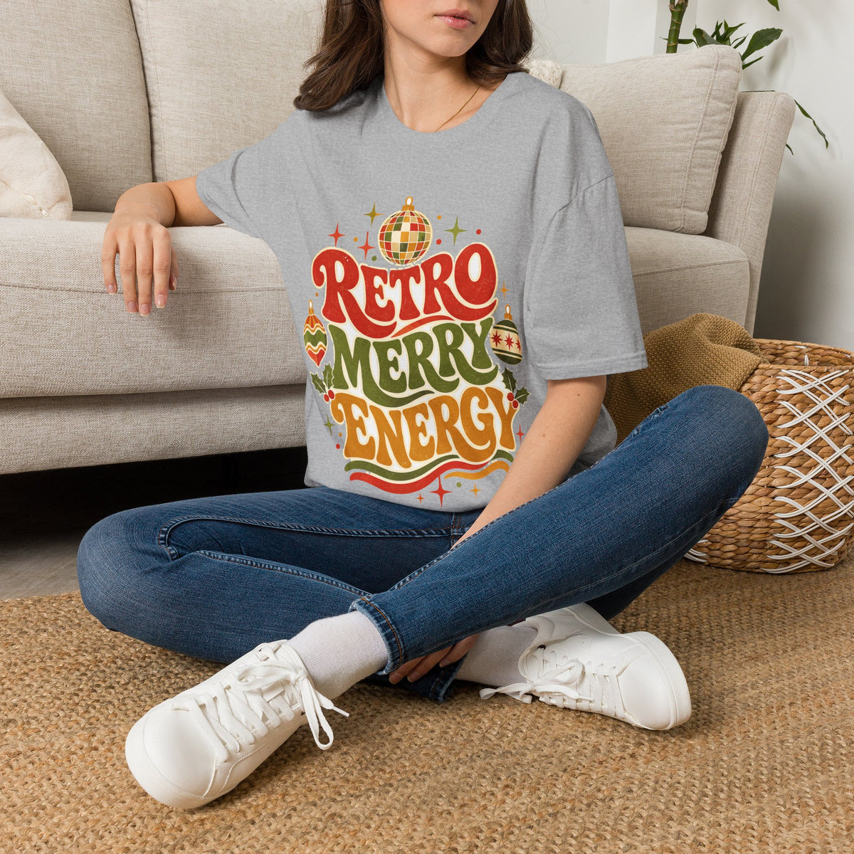 Retro Merry Energy T-Shirt
