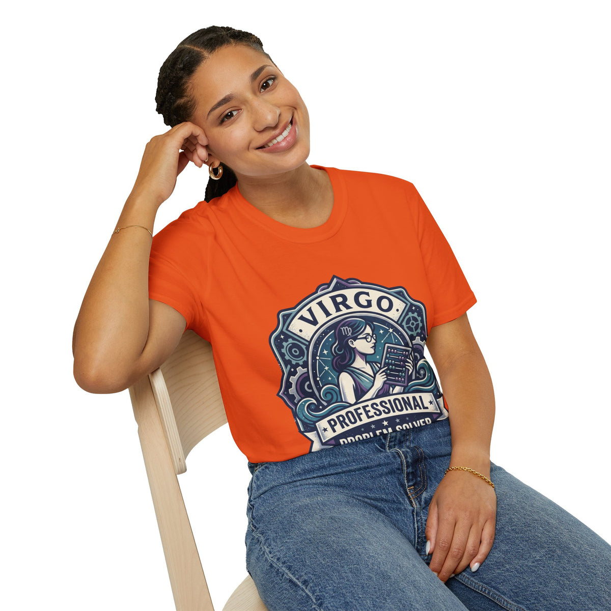 Virgo 'Professional Problem Solver' T-Shirt — Zodiac Astrology Tee for Women