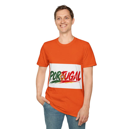Portugal Flag Script T-Shirt — Portuguese Pride Tee