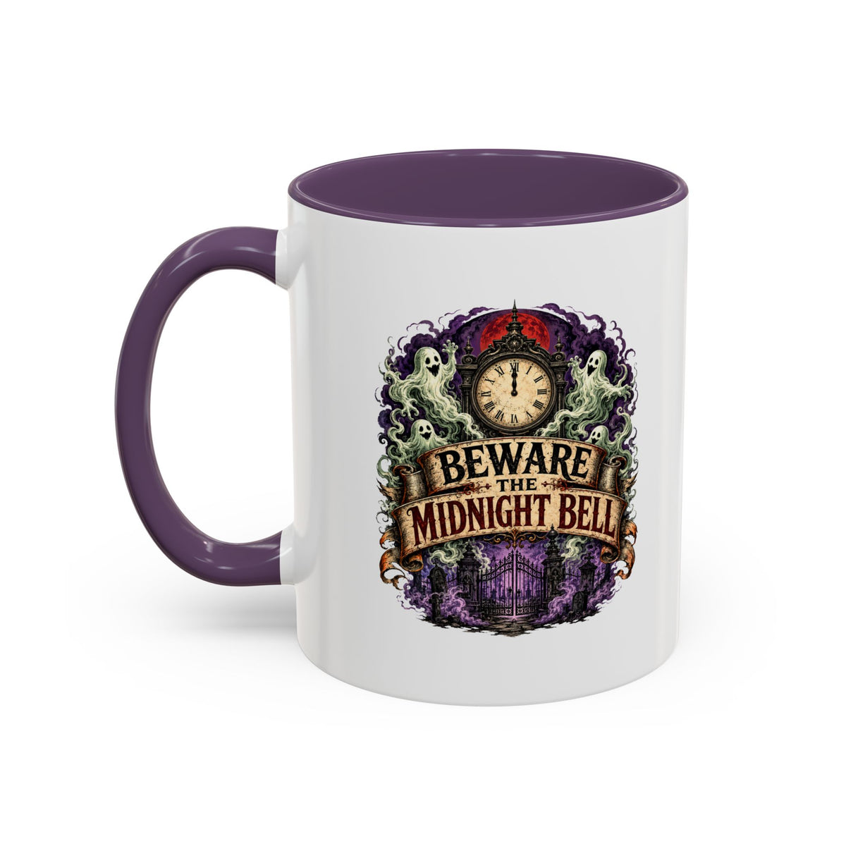 Halloween Beware Of Midnight Accent Coffee Mug