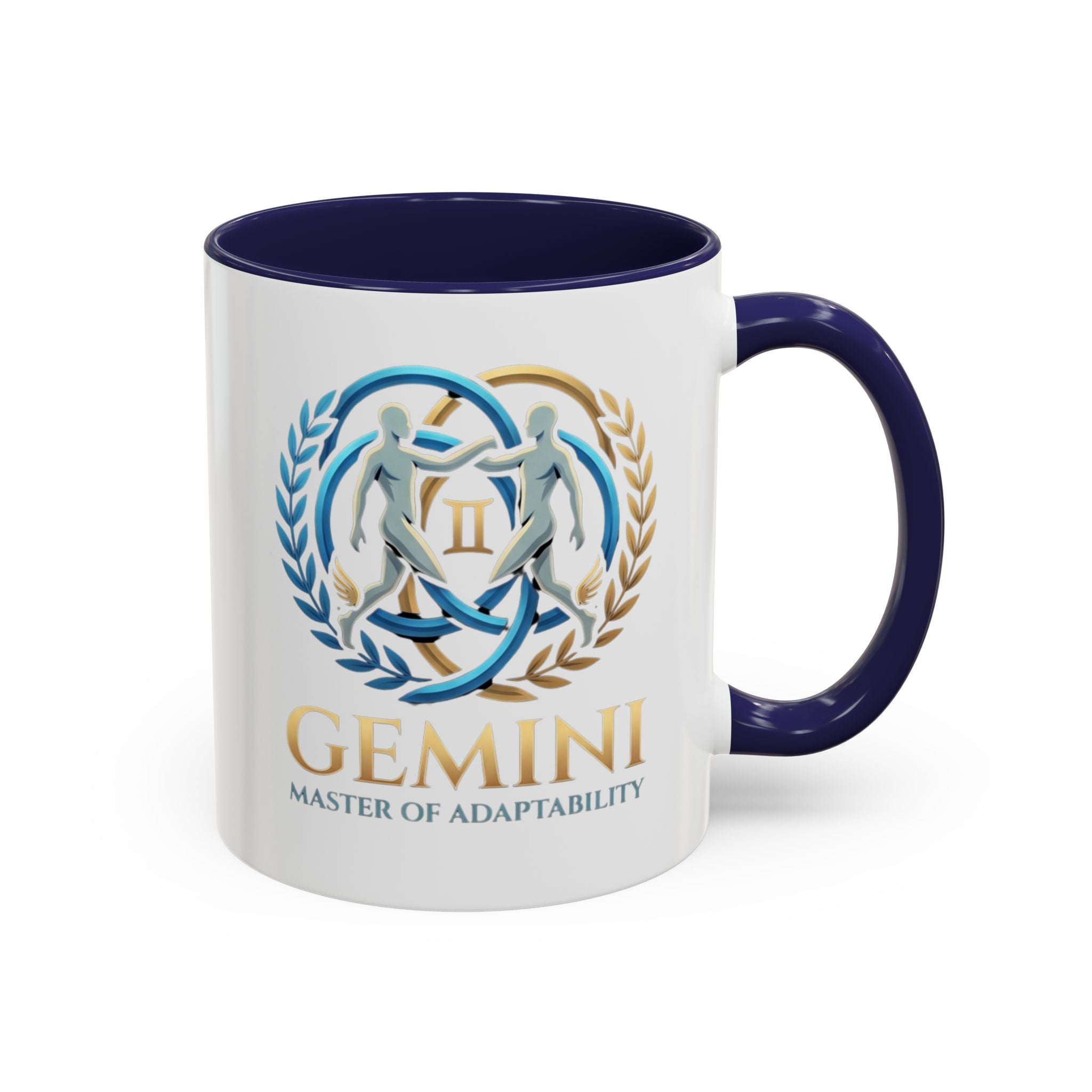 Gemini Zodiac Coffee Mug — 'Master of Adaptability' Accent Mug (11/15oz)