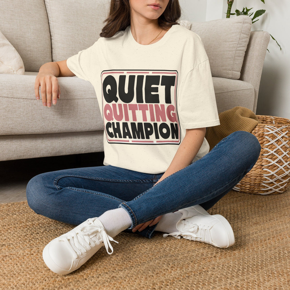 Quiet Quitting Champion T-Shirt - Trending Now - August 2026