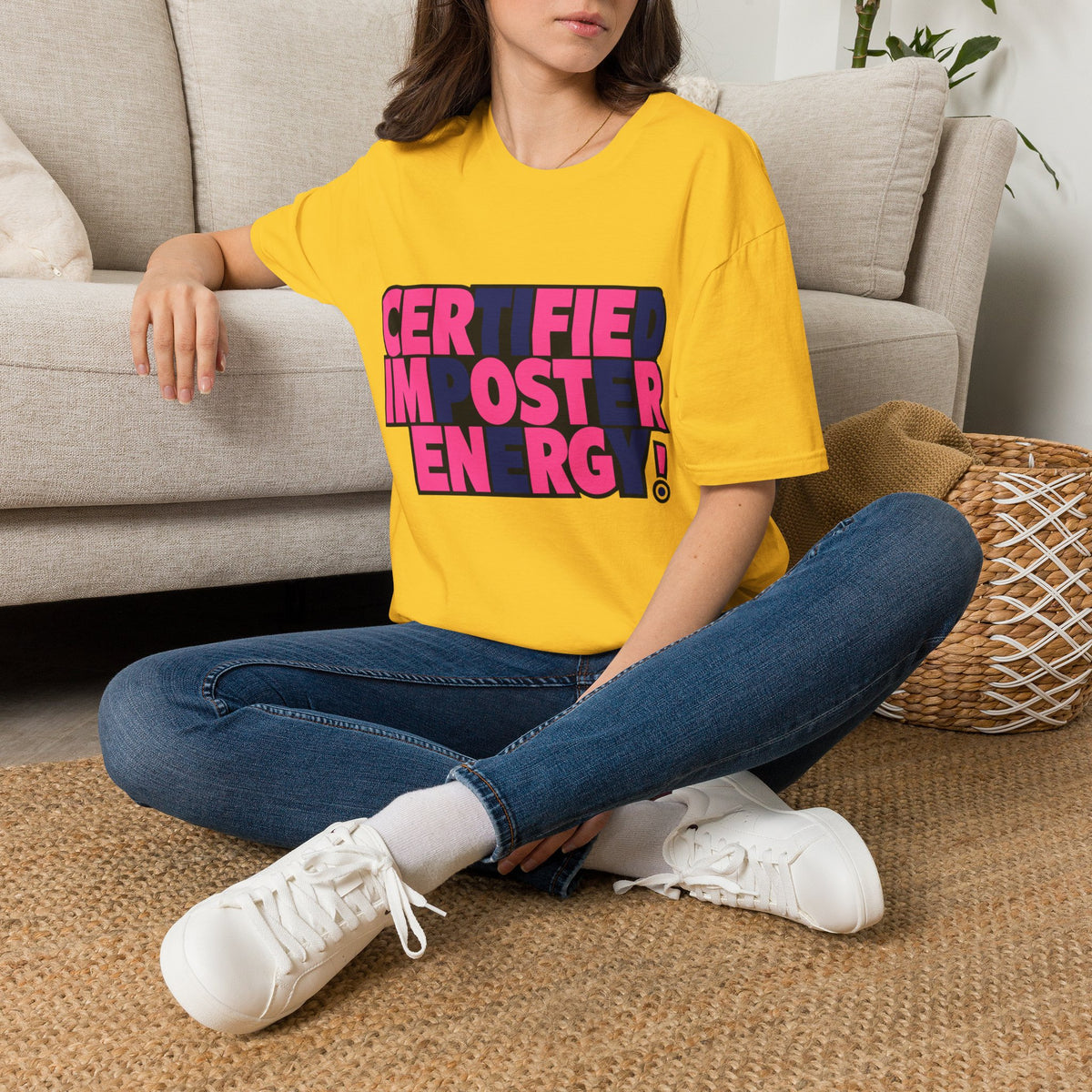 Certified Impostor Energy T-Shirt - Trending Now - August 2026