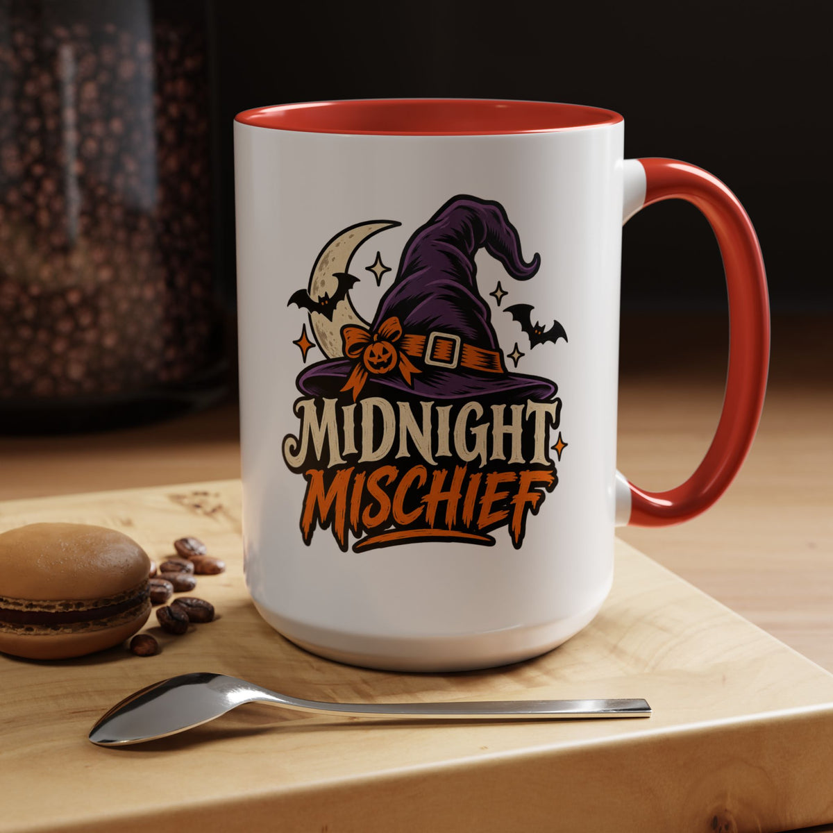 Midnight Mischief Halloween Coffee Mug — Accent 11/15oz