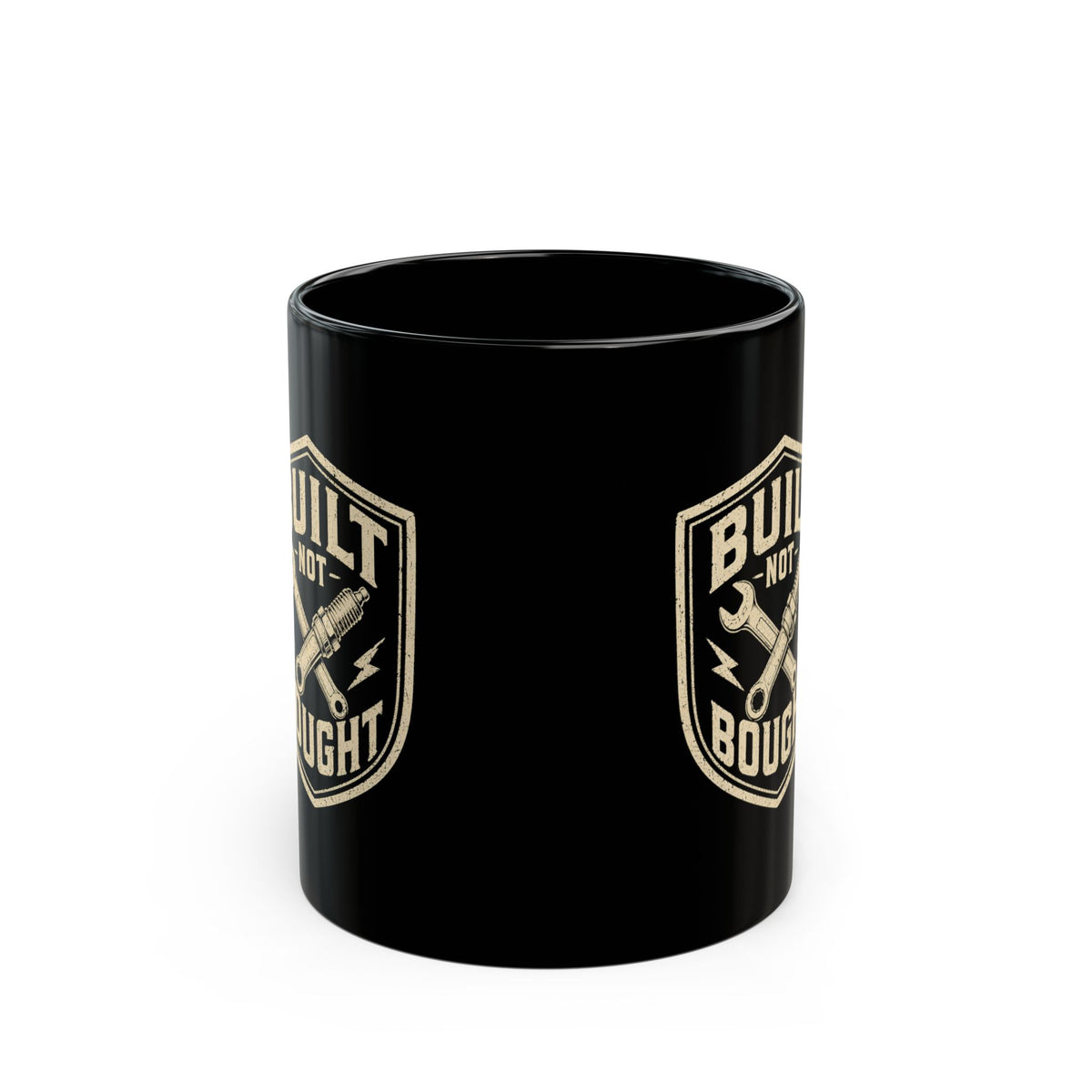 Milo Bailey Dog Dad Mom Built Not Bought Coffee Mug – Mechanics & Car Enthusiast Black Ceramic Mug