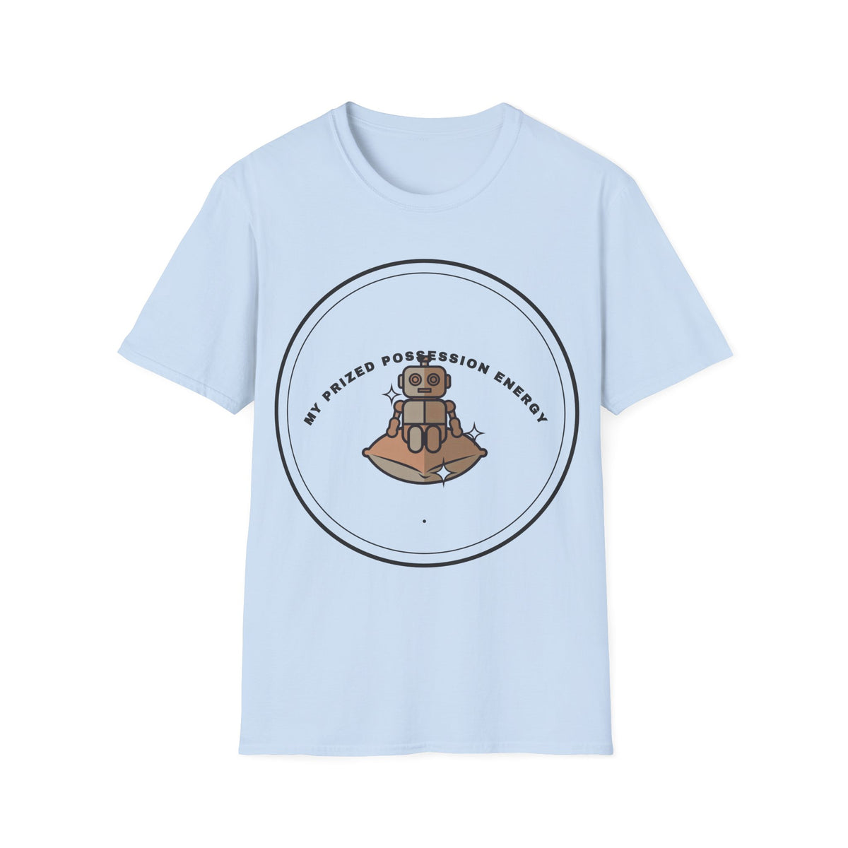 T-Shirt — 'Vaporized Possession Energy' Robot Graphic Tee - Trending Now - September 2026