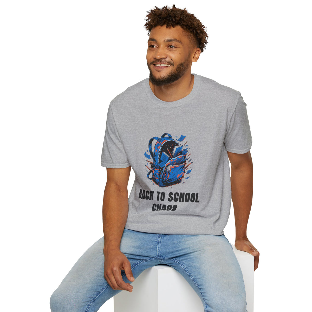 Back to School Chaos T-Shirt — Graphic Backpack Design - Trending Now - August 2026