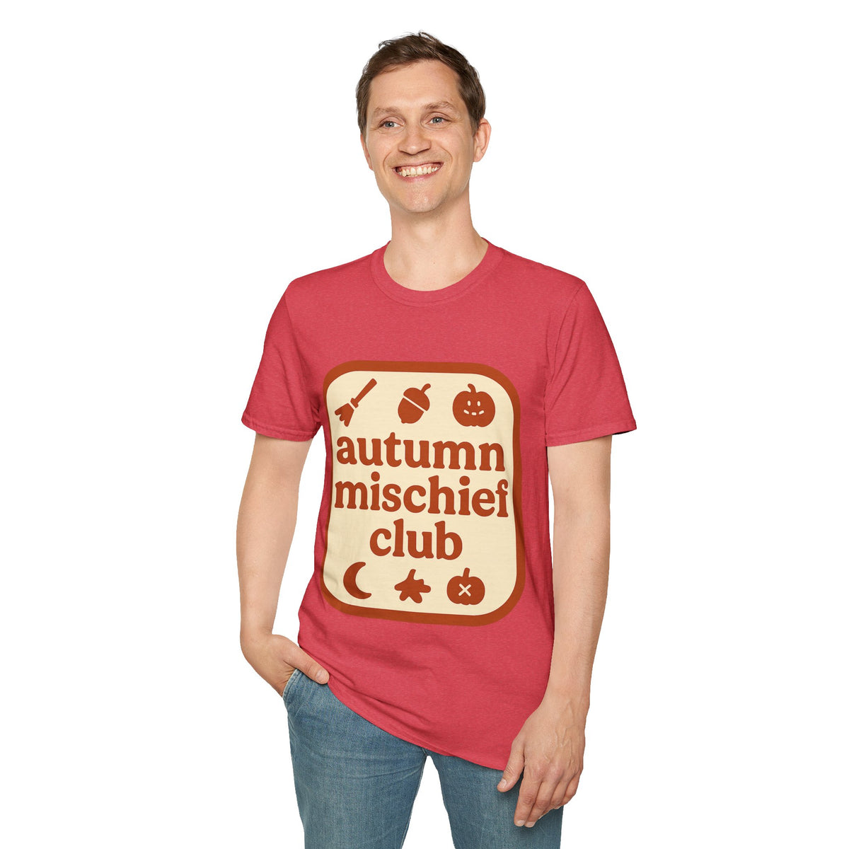 Autumn Mischief Club T-Shirt — Cozy Fall Graphic Tee - Trending Now - August 2026