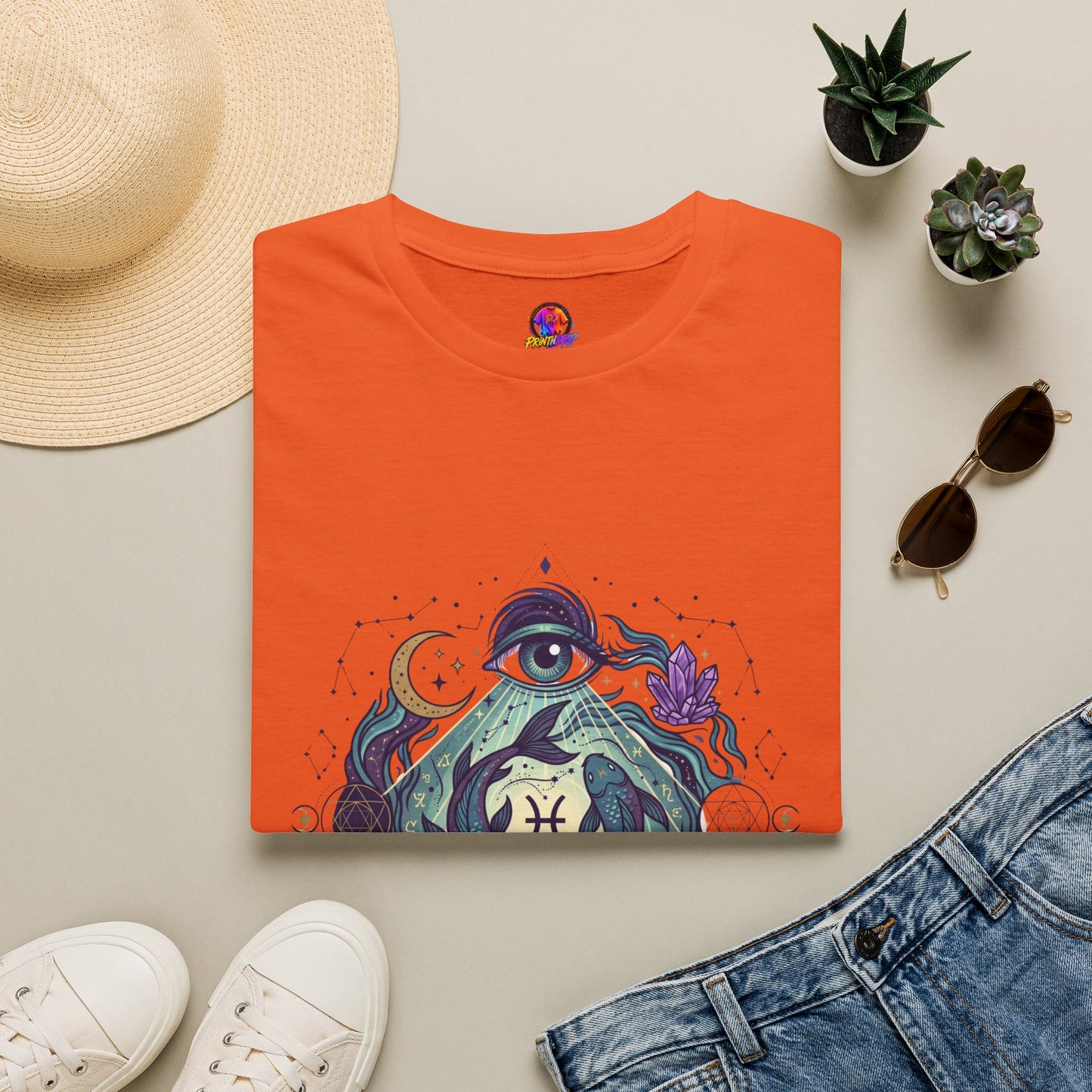 Pisces Mystic T-Shirt — 'I See Things You Don't' Astrology Tee
