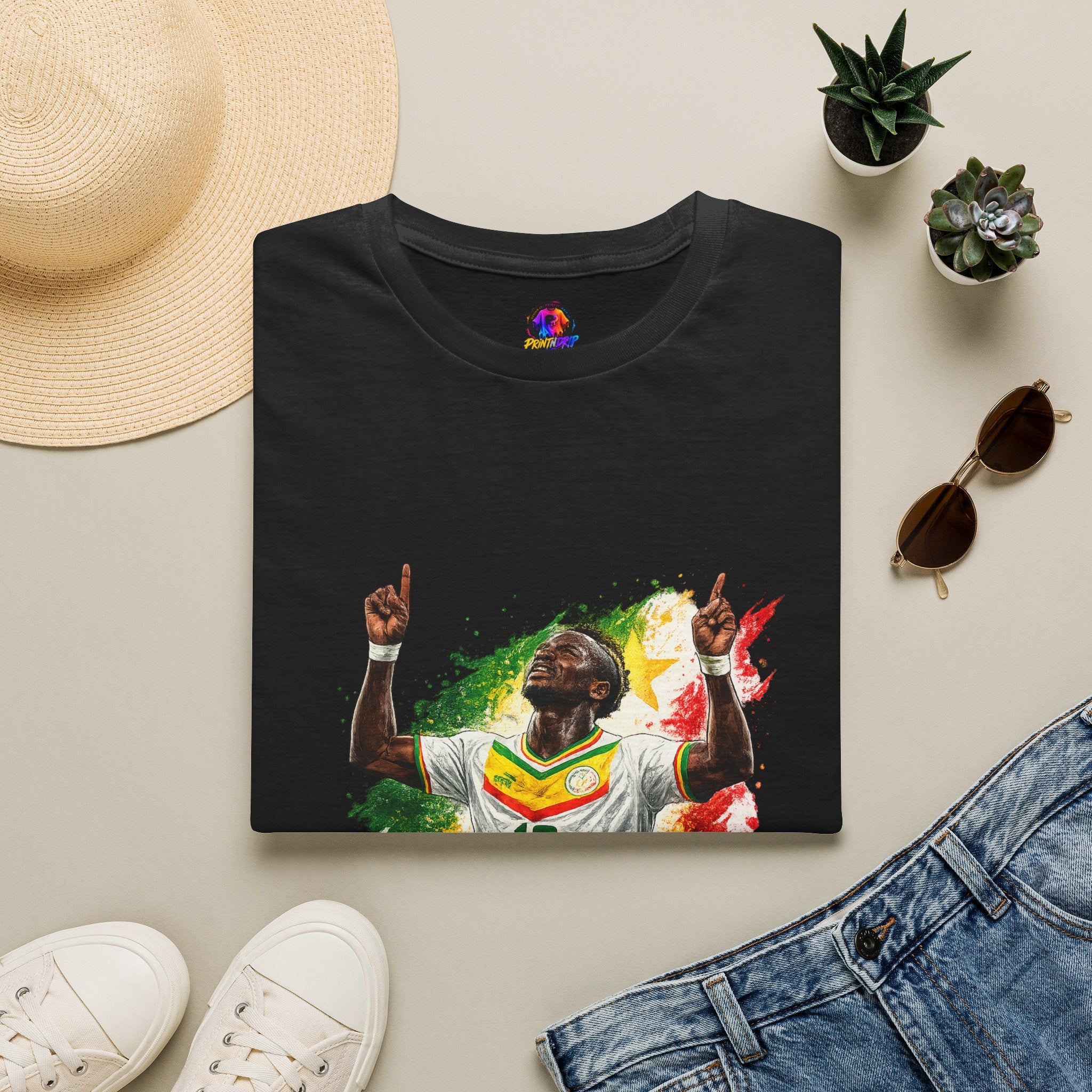 Senegal Sadio Mané Football Shirt – Tribute Soccer Tee