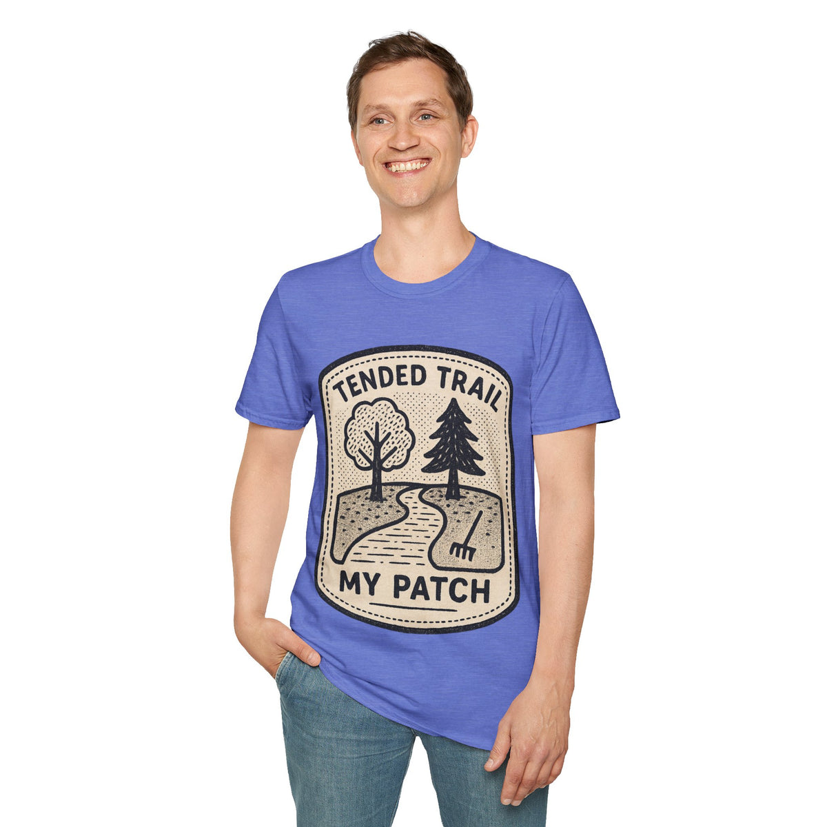 Guided Trail My Patch Vintage Badge T-Shirt, Retro Outdoor Hiking Graphic Tee - Trending Now - September 2026