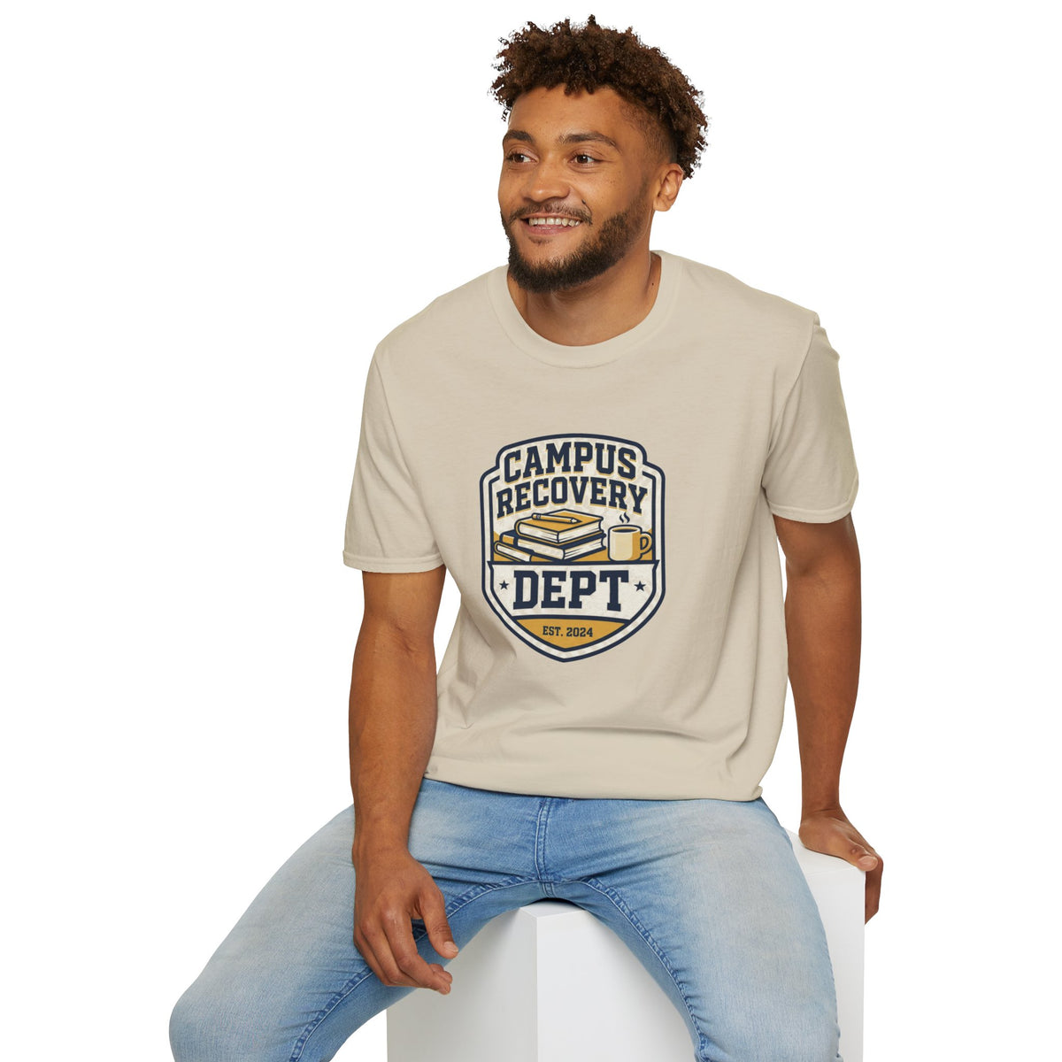 Campus Recovery Dept. T-Shirt — Collegiate Support Logo Tee - Trending Now - August 2026