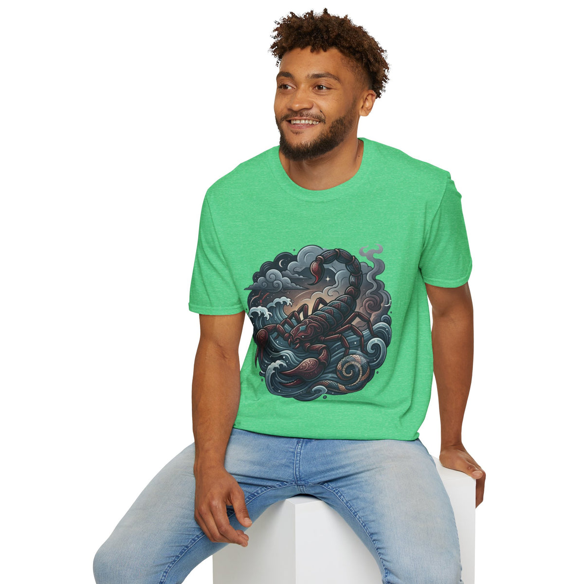 Scorpion Wave Unisex Softstyle T-Shirt