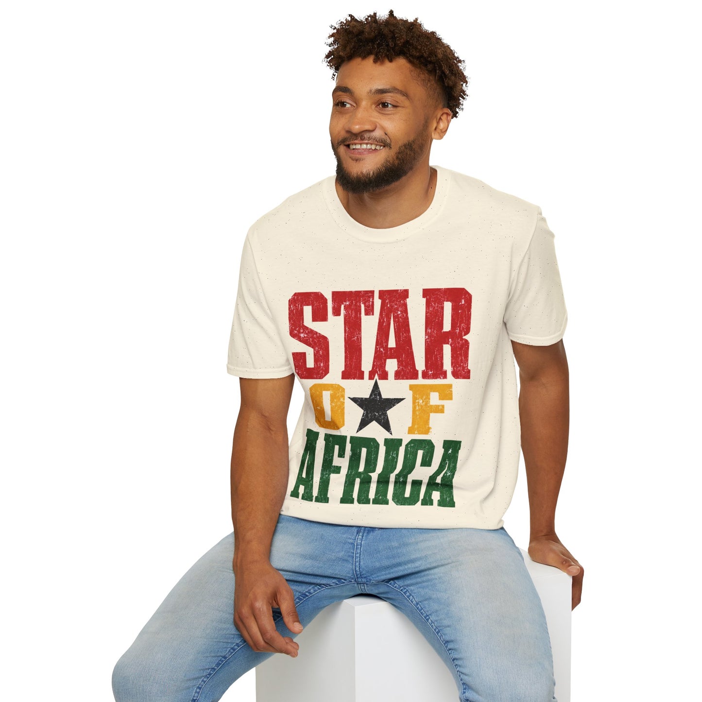 Ghana Star of Africa T-Shirt — Retro Pan-African Graphic Tee